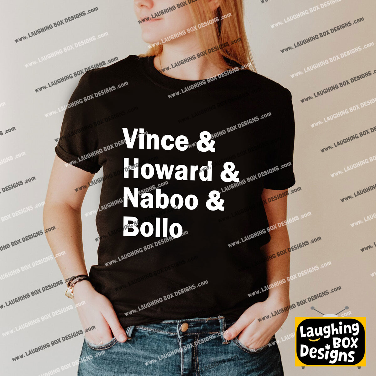 VINCE & HOWARD & NABOO & BOLLO - The Mighty Boosh T-Shirt