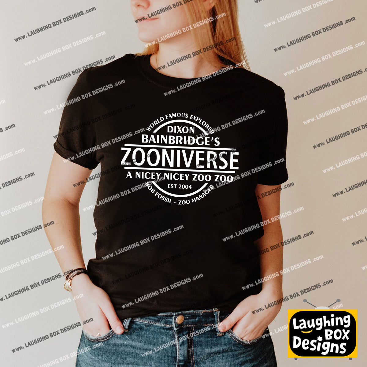 ZOONIVERSE / NICEY NICEY ZOO ZOO - The Mighty Boosh T-Shirt