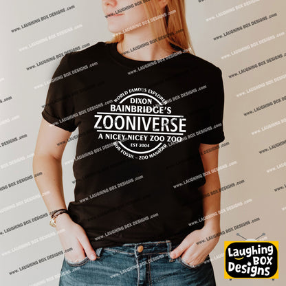 ZOONIVERSE / NICEY NICEY ZOO ZOO - The Mighty Boosh T-Shirt