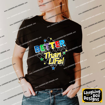 BETTER THAN LIFE, Total Immersion Video Game - Red Dwarf T-Shirt