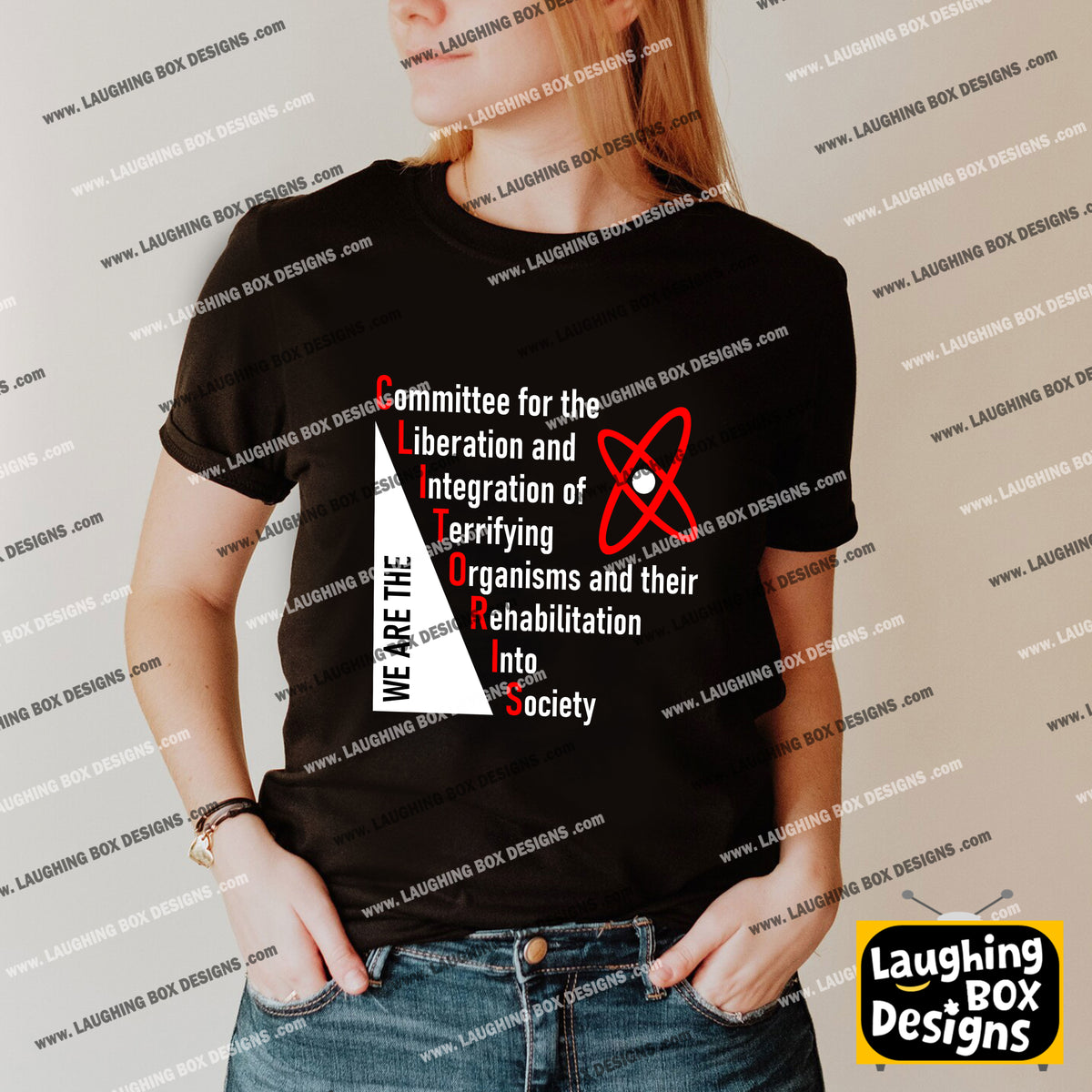WE ARE C.L.I.T.O.R.I.S RIMMER PEACE GROUP - Red Dwarf T-Shirt