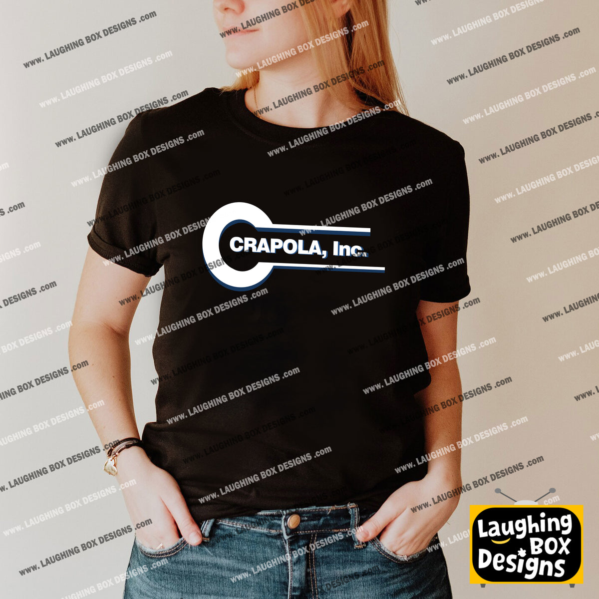CRAPOLA INC Logo - Red Dwarf T-Shirt