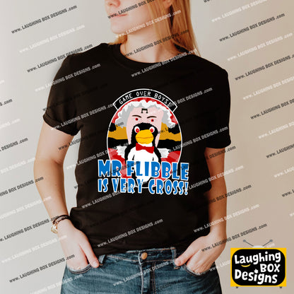 MR FLIBBLE IS VERY CROSS / Quarantined Rimmer - Red Dwarf T-Shirt