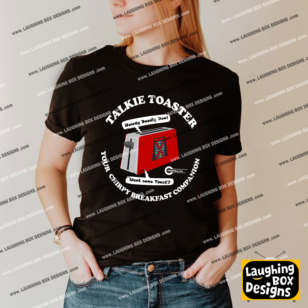 TALKIE TOASTER / Your Chirpy Breakfast Companion - Red Dwarf T-Shirt
