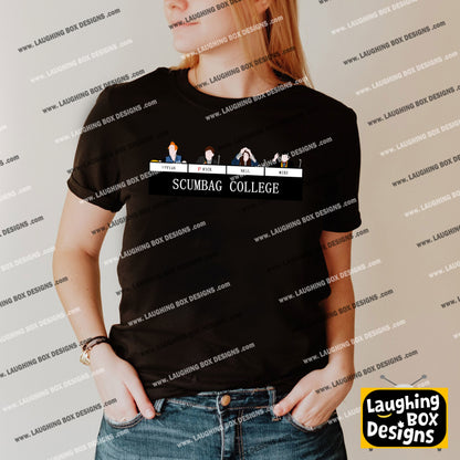 SCUMBAG COLLEGE / University Challenge - The Young Ones T-Shirt