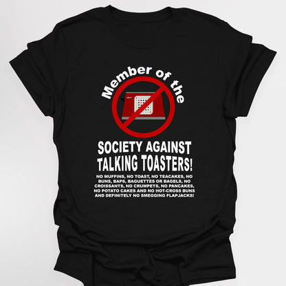 MEMEBER OF THE SOCIETY AGAINST TALKING TOASTERS - Red Dwarf T-Shirt