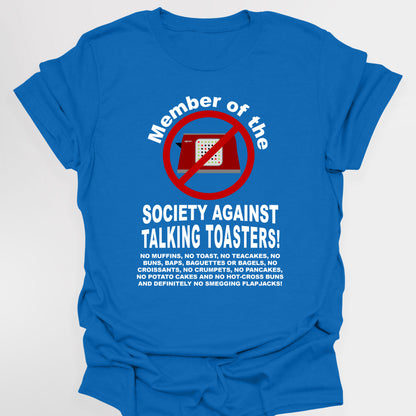 MEMEBER OF THE SOCIETY AGAINST TALKING TOASTERS - Red Dwarf T-Shirt