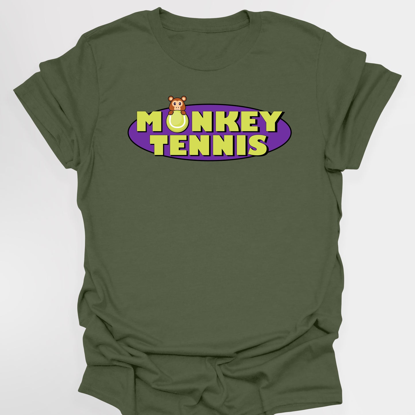 Monkey Tennis - Partridge Television- Alan Partridge T-Shirt