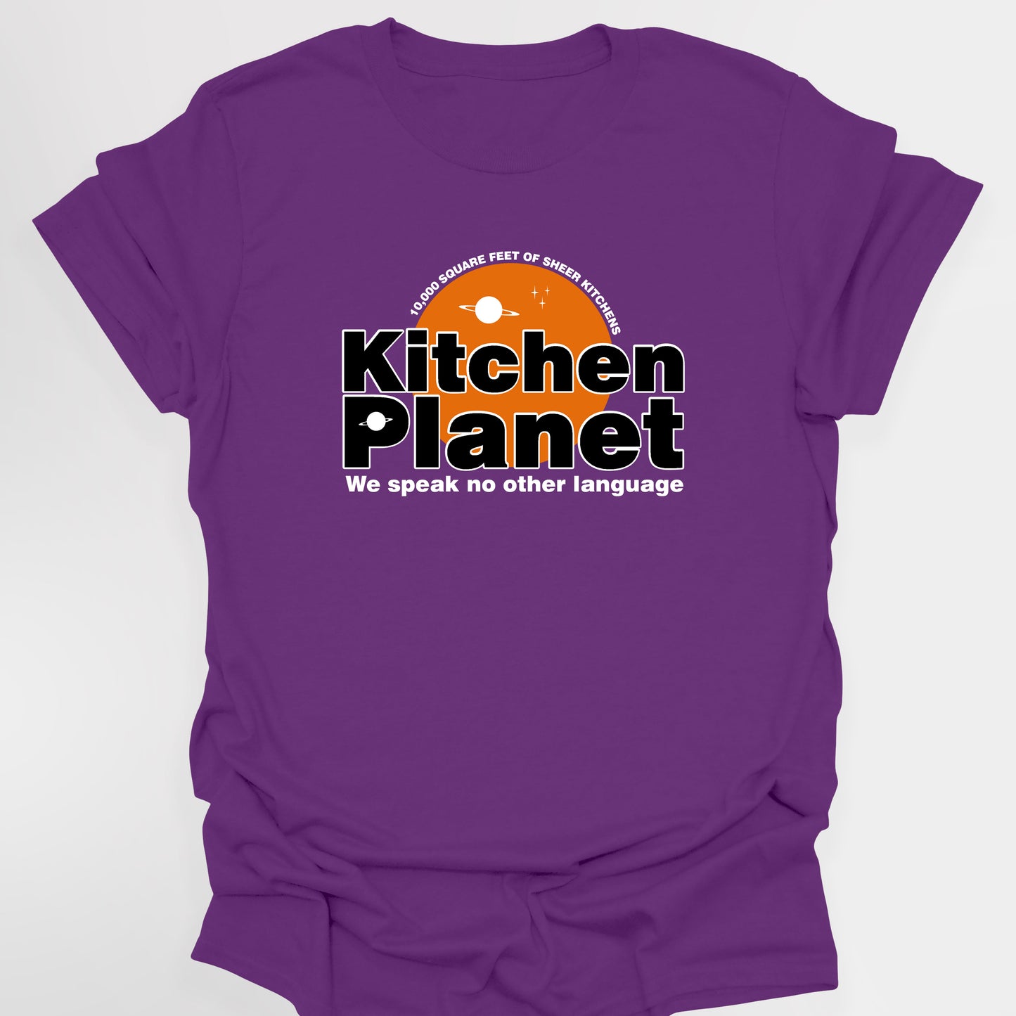 Kitchen Planet, We Speak No Other Language - Alan Partridge T-Shirt
