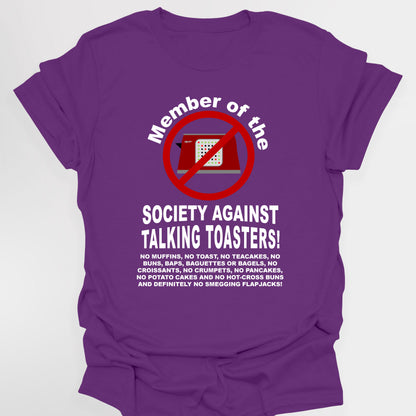 MEMEBER OF THE SOCIETY AGAINST TALKING TOASTERS - Red Dwarf T-Shirt