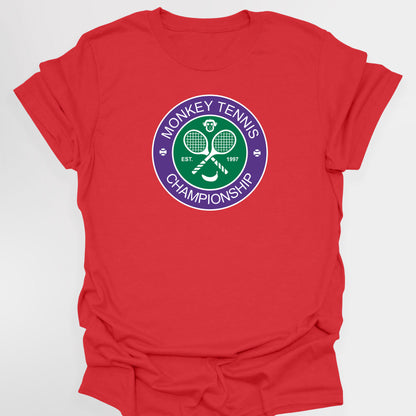 Monkey Tennis Championships - Alan Partridge T-Shirt