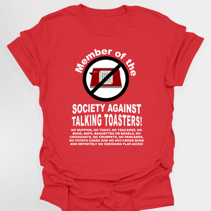 MEMEBER OF THE SOCIETY AGAINST TALKING TOASTERS - Red Dwarf T-Shirt