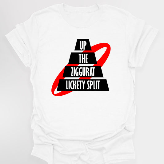 UP THE ZIGGURAT LICKETY SPLIT, Rimmer Quote - Red Dwarf T-Shirt