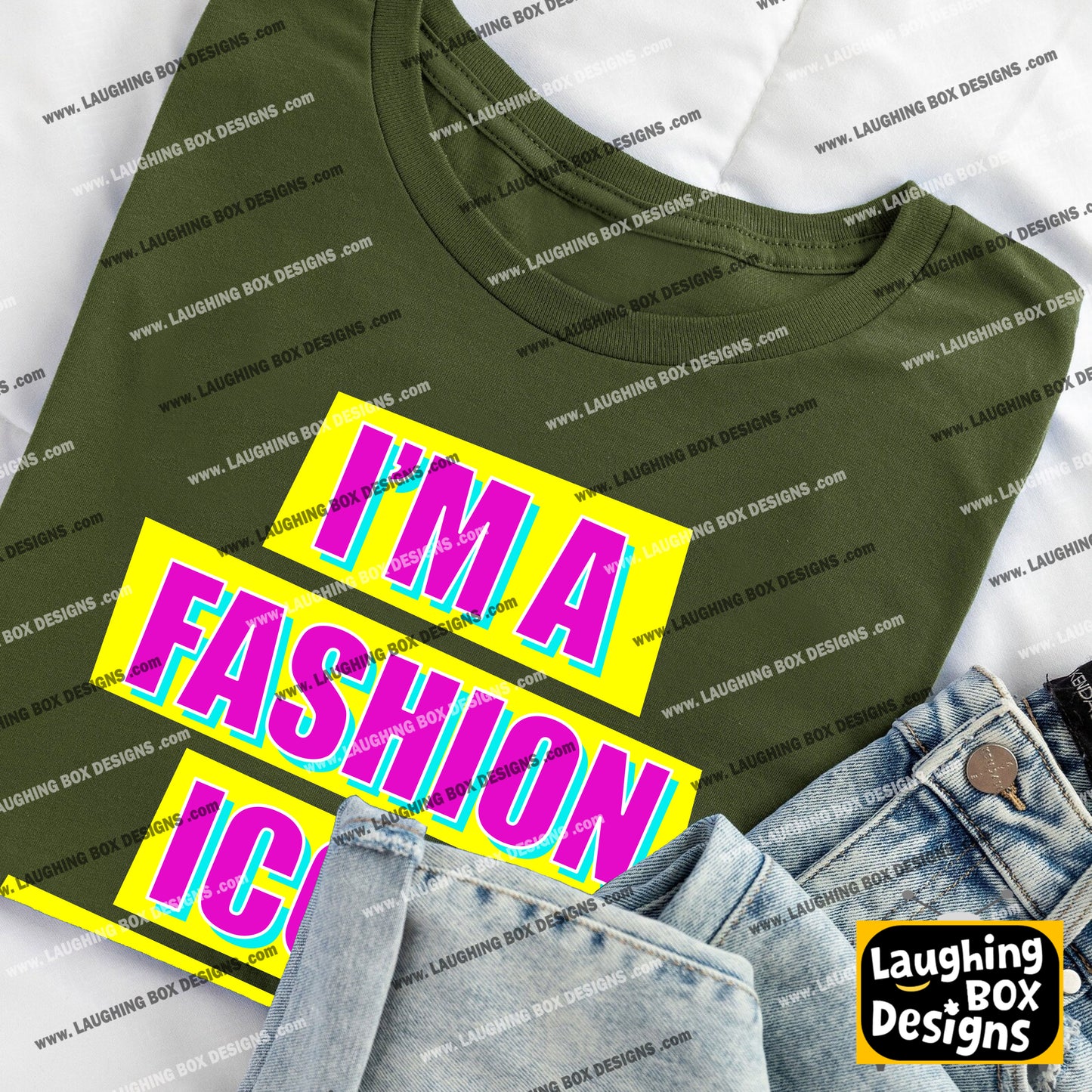 I'M A FASHION ICON, DARLING! - Absolutely Fabulous T-Shirt