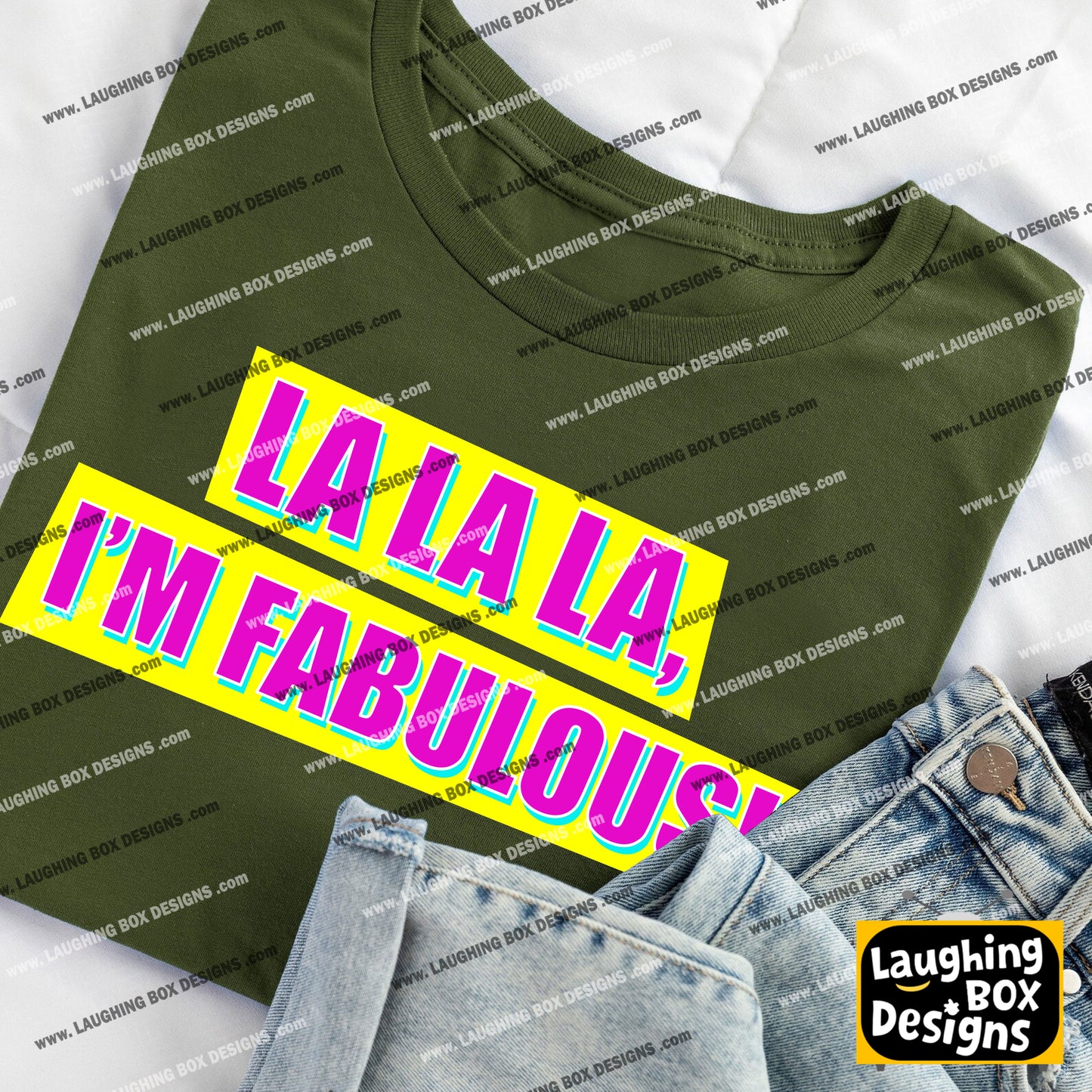 LA LA LA, I'M FABULOUS! - Absolutely Fabulous T-Shirt