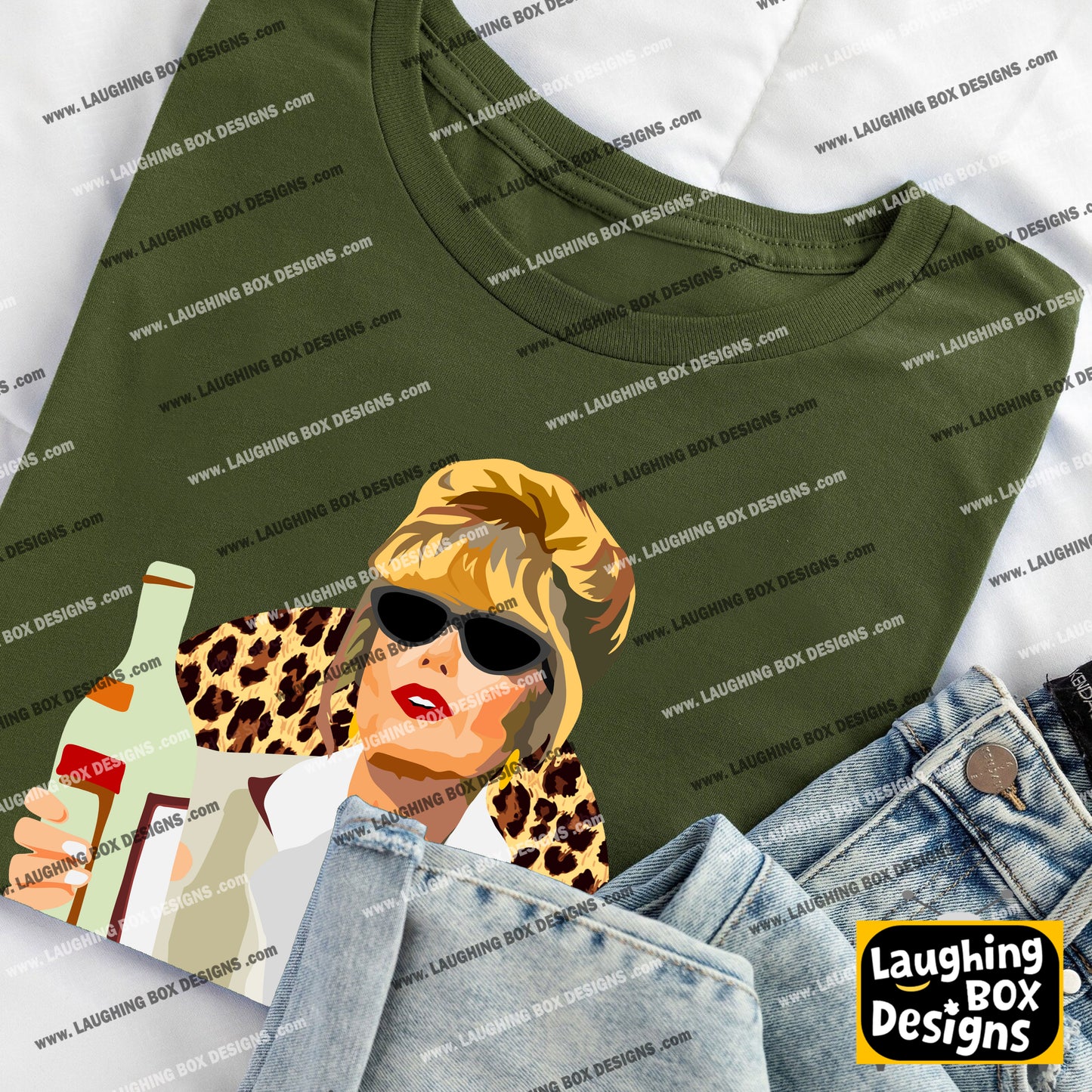 MORE VODKA, LESS DRAMA - Absolutely Fabulous T-Shirt