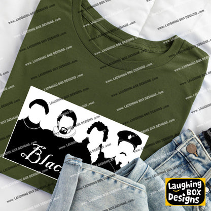 THE FOUR BLACKADDERS, The Blackadder Dynesty T-Shirt