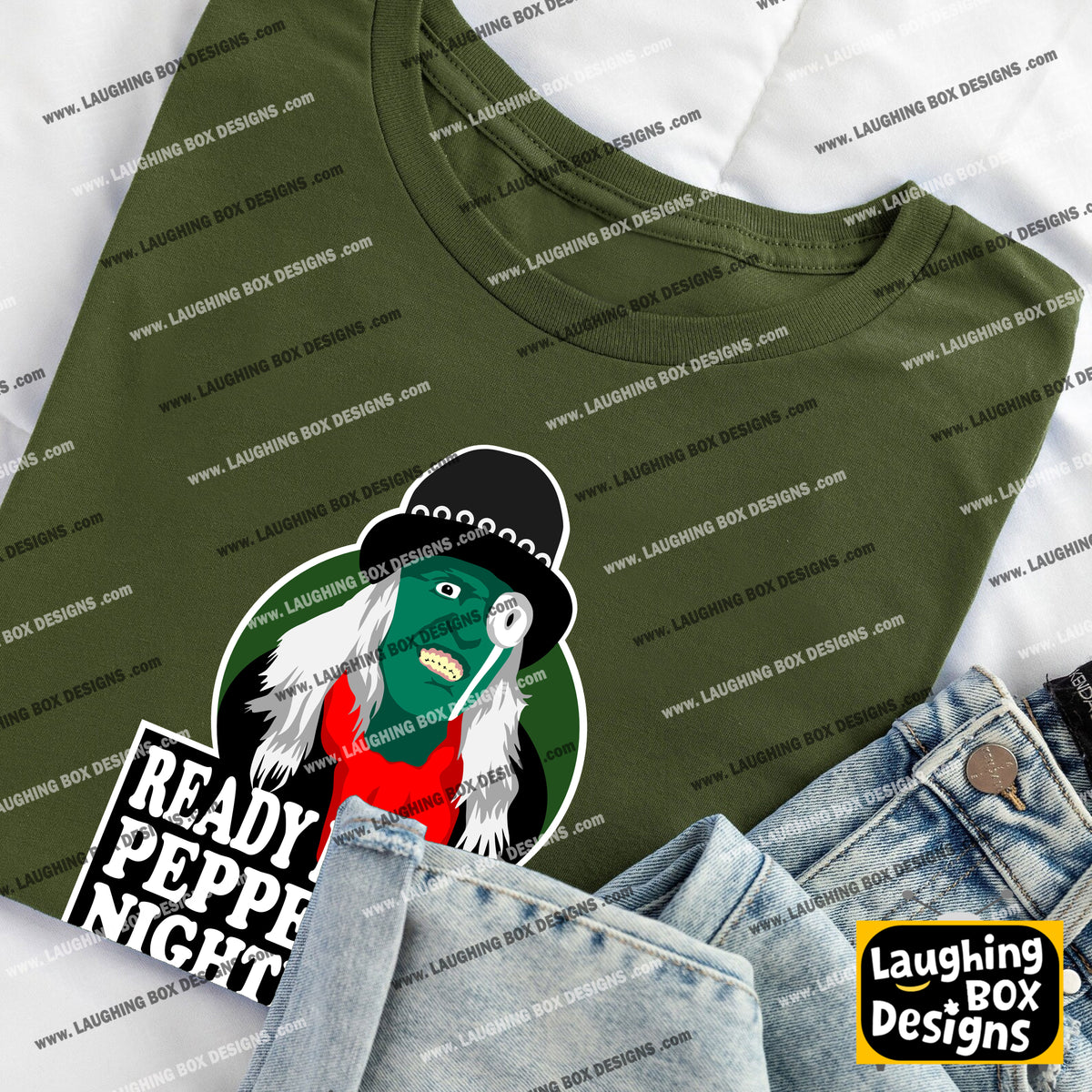 THE HITCHER / Peppermint Nightmares - The Mighty Boosh Tshirt