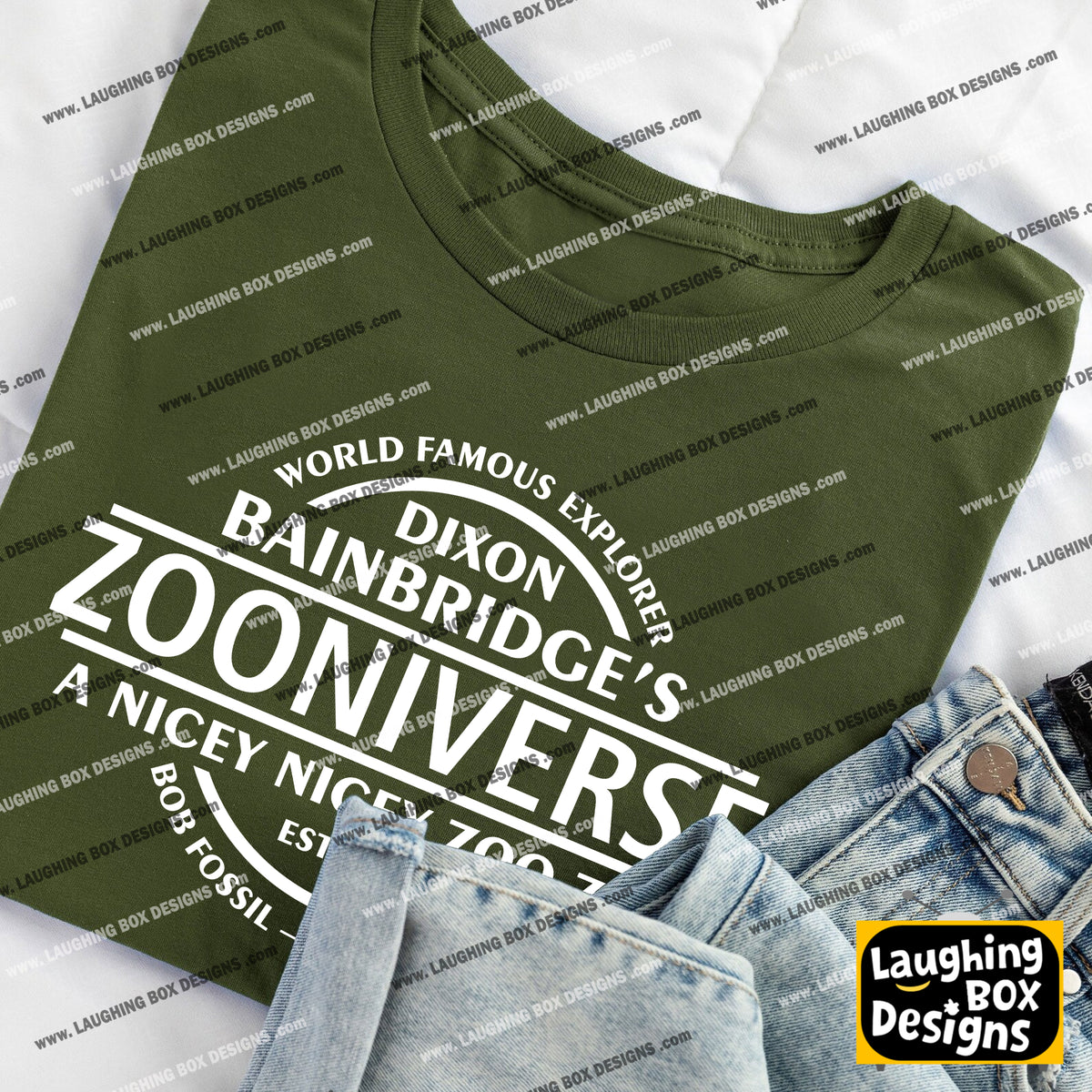 ZOONIVERSE / NICEY NICEY ZOO ZOO - The Mighty Boosh T-Shirt