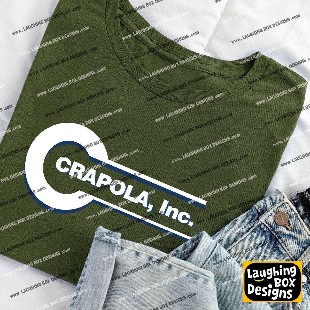 CRAPOLA INC Logo - Red Dwarf T-Shirt