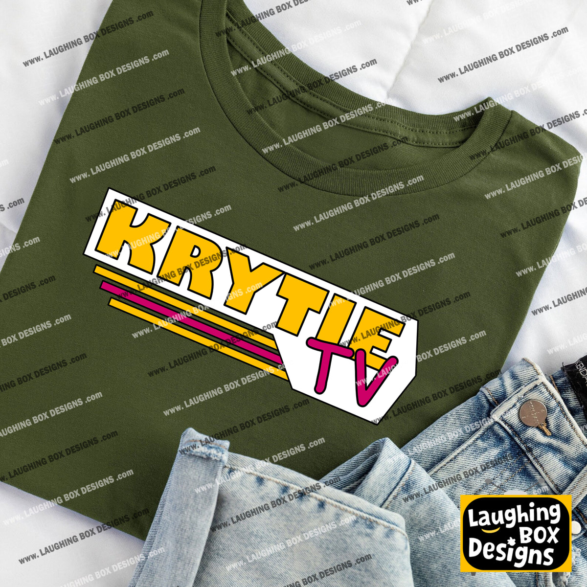 KRYTIE TV - Kryten Prison Televison - Red Dwarf T-Shirt