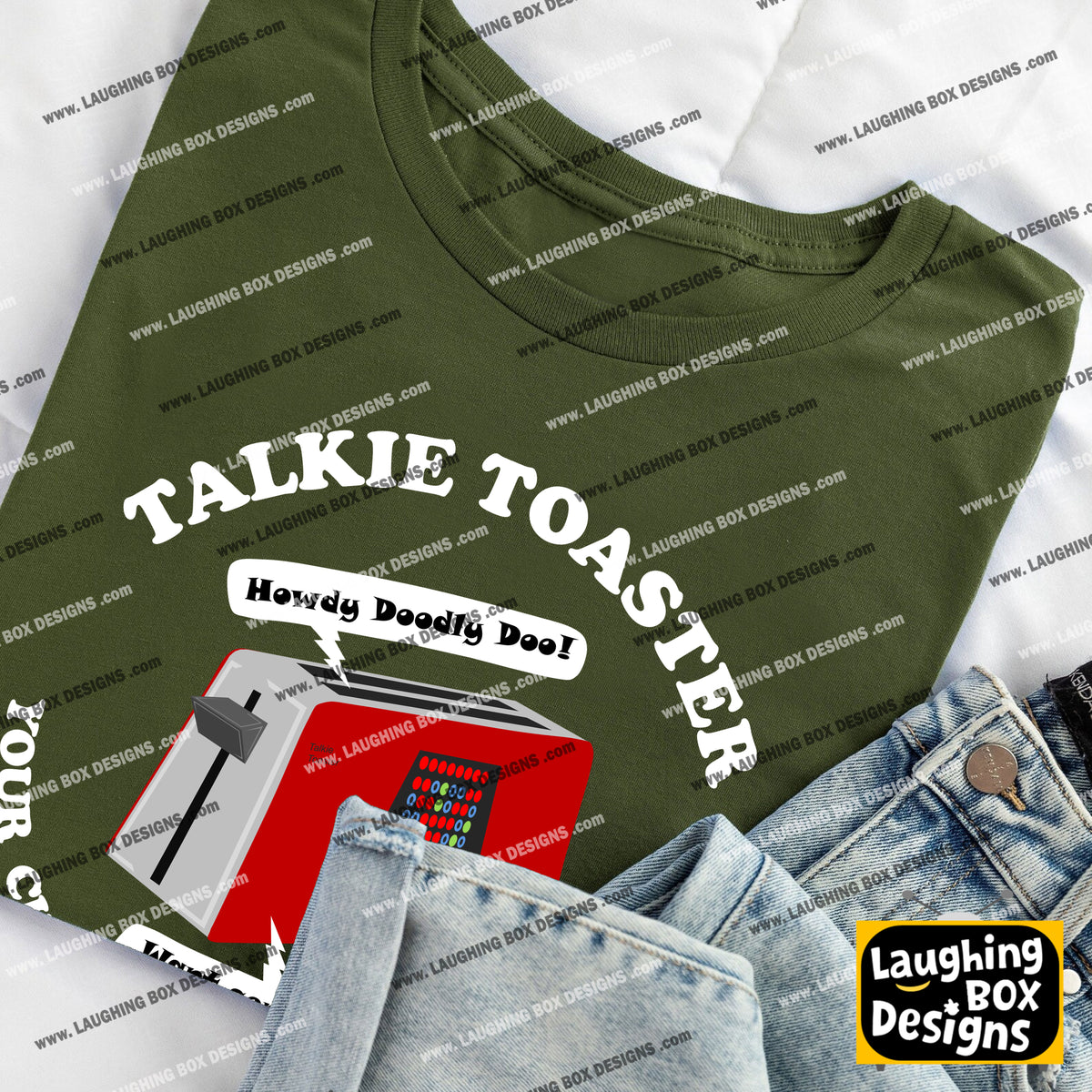 TALKIE TOASTER / Your Chirpy Breakfast Companion - Red Dwarf T-Shirt
