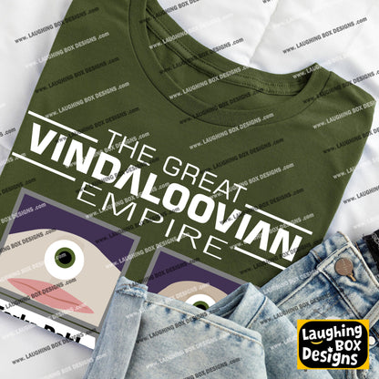 THE GREAT VINDALOOVIAN EMPIRE - Red Dwarf T-Shirt