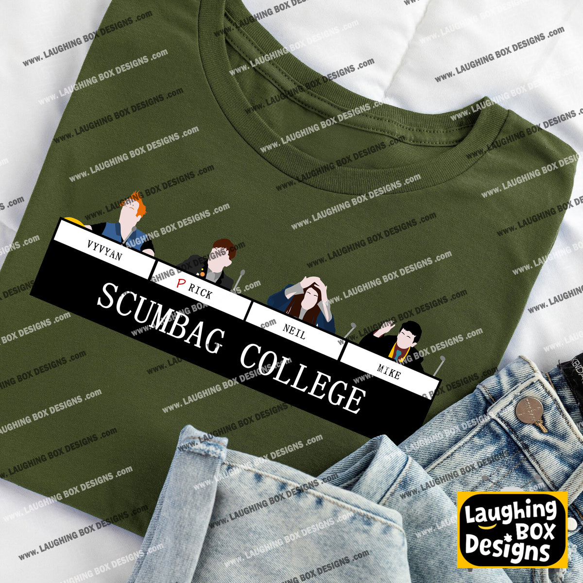 SCUMBAG COLLEGE / University Challenge - The Young Ones T-Shirt