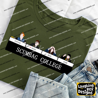 SCUMBAG COLLEGE / University Challenge - The Young Ones T-Shirt