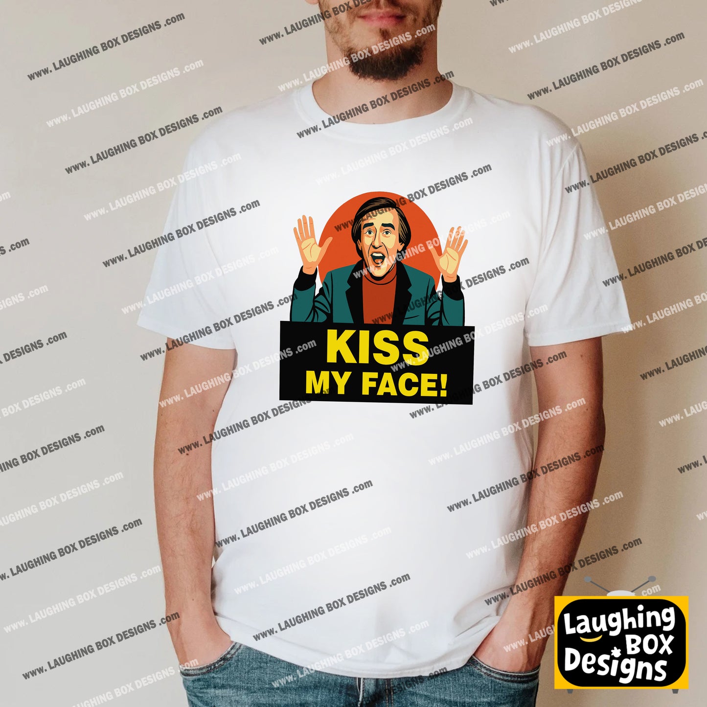 Kiss My Face! - Alan Partridge T-Shirt