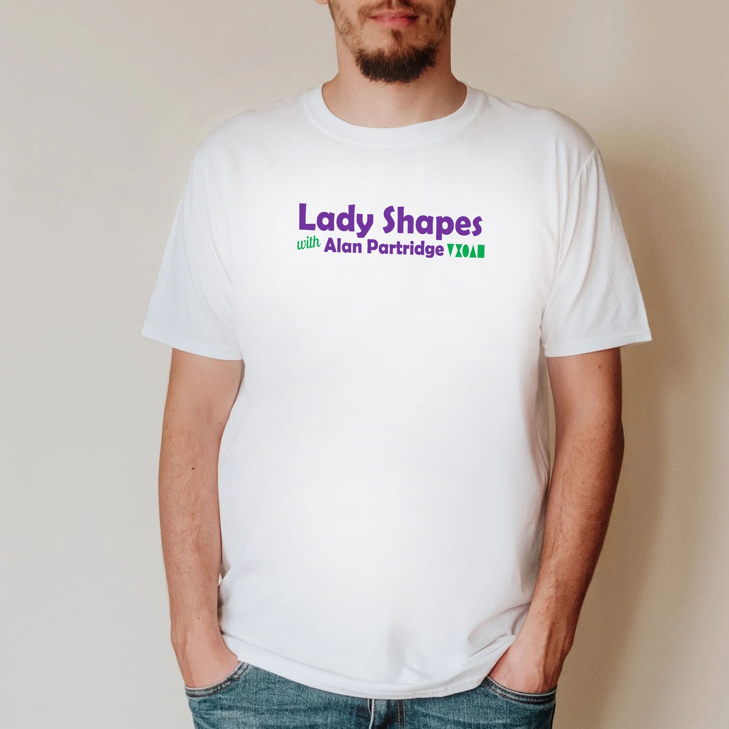 Lady Shapes with Alan Partridge - Alan Partridge T-Shirt