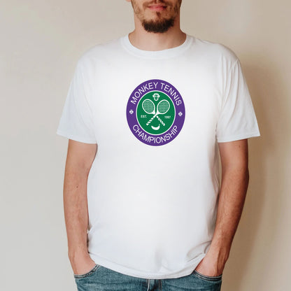 Monkey Tennis Championships - Alan Partridge T-Shirt