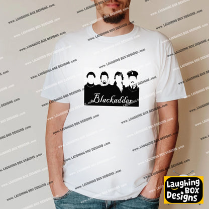 THE FOUR BLACKADDERS, The Blackadder Dynesty T-Shirt
