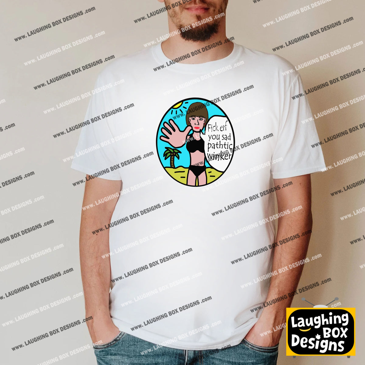 FICK ERF YOU SAD PATHTIC WINKER, Richie's Play Telescope - Bottom T-Shirt