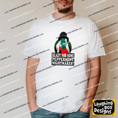 THE HITCHER / Peppermint Nightmares - The Mighty Boosh Tshirt