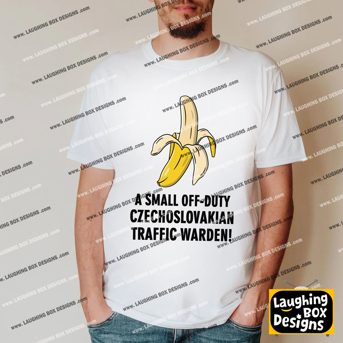 A SMALL OFF-DUTY CZECHOSLOVAKIAN TRAFFIC WARDEN! - Red Dwarf T-Shirt