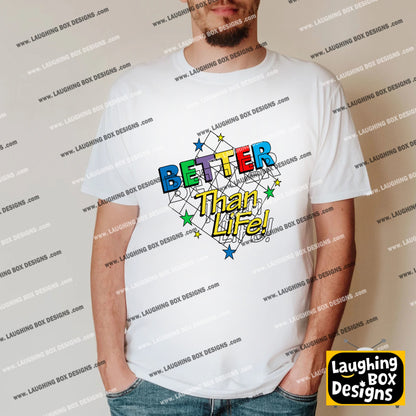 BETTER THAN LIFE, Total Immersion Video Game - Red Dwarf T-Shirt