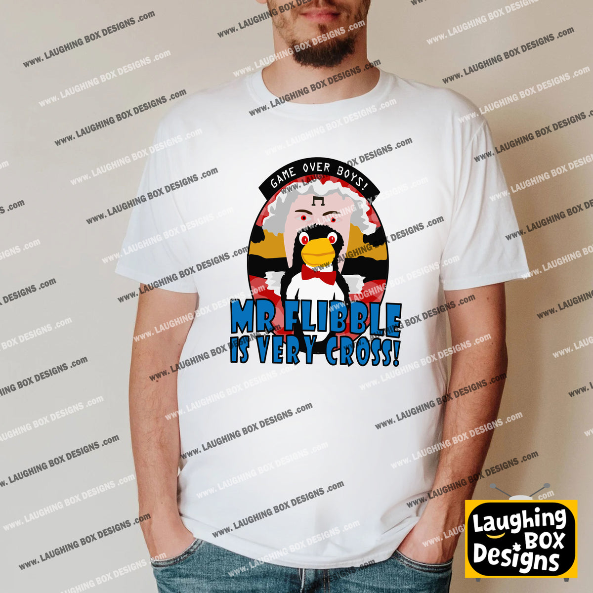 MR FLIBBLE IS VERY CROSS / Quarantined Rimmer - Red Dwarf T-Shirt