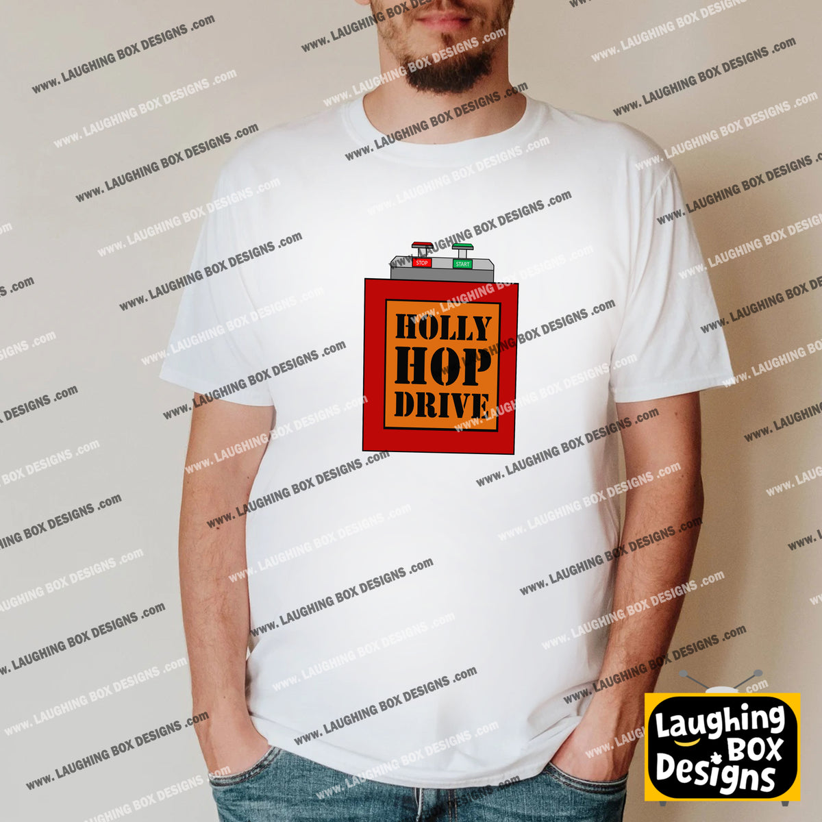 HOLLY HOP DRIVE - Red Dwarf T-Shirt