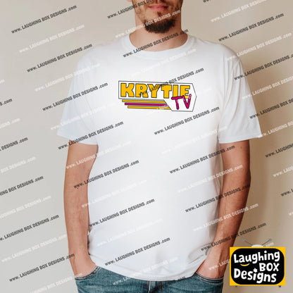 KRYTIE TV - Kryten Prison Televison - Red Dwarf T-Shirt
