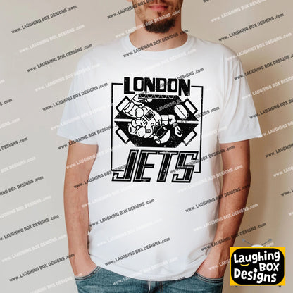 LONDON JETS / Zero Gravity Football - Red Dwarf T-Shirt