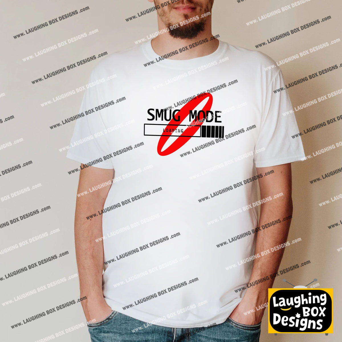 SMUG MODE LOADING / Kryten Quote - Red Dwarf T-Shirt