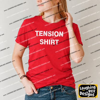 TENSION SHIRT - Tension Sheet Print - Red Dwarf T-Shirt