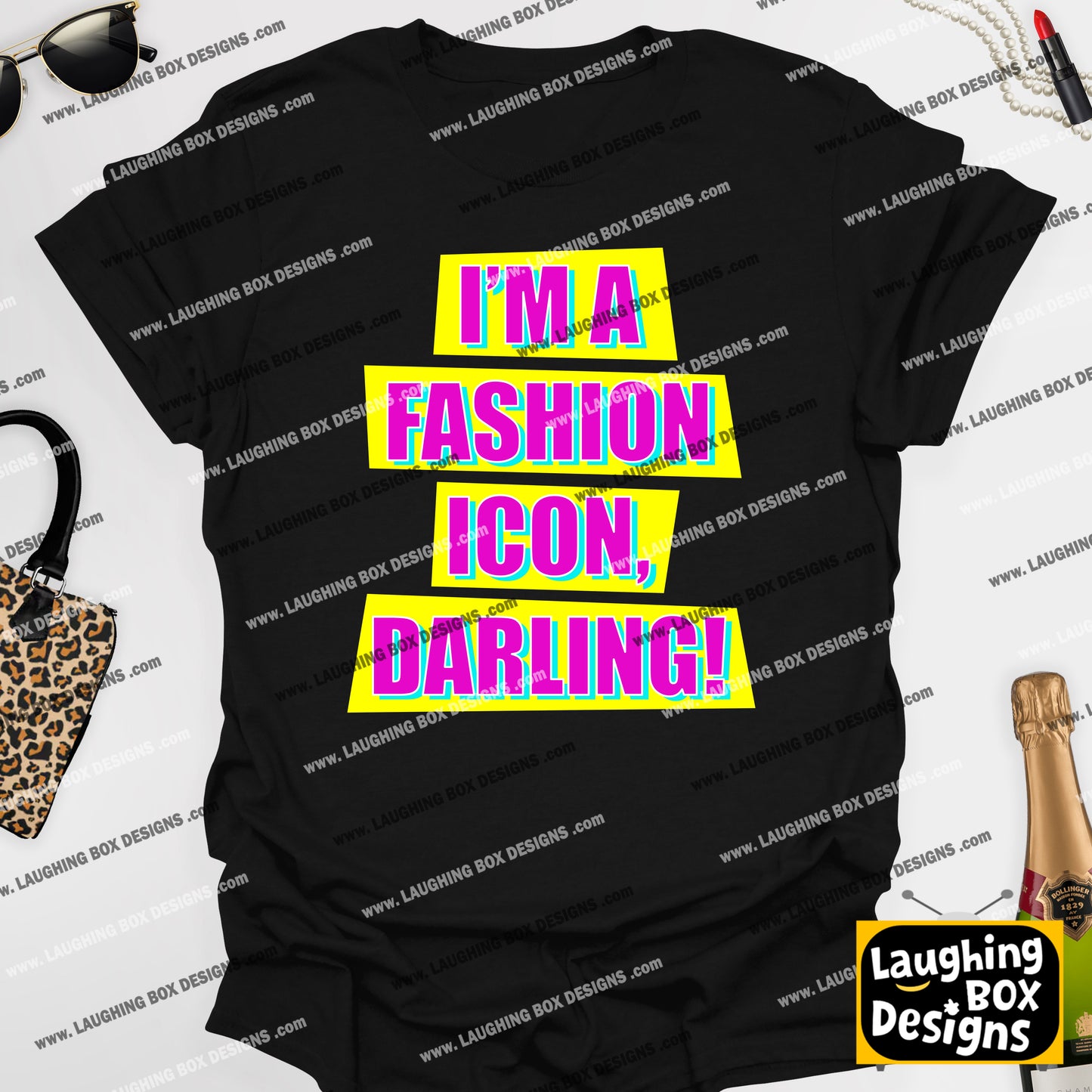 I'M A FASHION ICON, DARLING! - Absolutely Fabulous T-Shirt