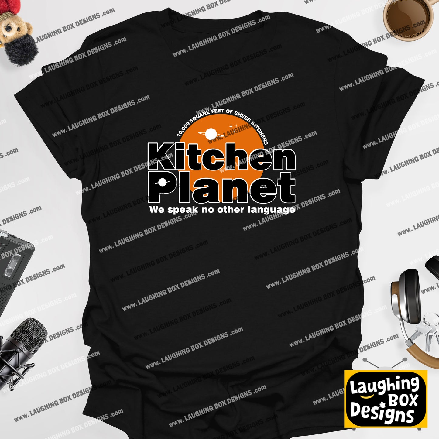 Kitchen Planet, We Speak No Other Language - Alan Partridge T-Shirt