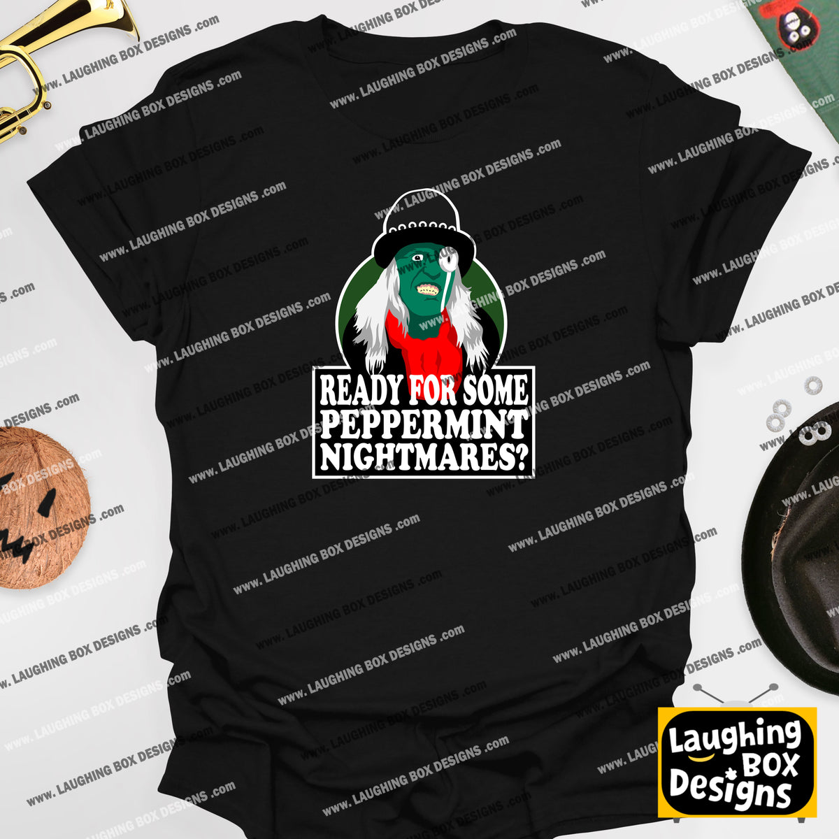 THE HITCHER / Peppermint Nightmares - The Mighty Boosh Tshirt