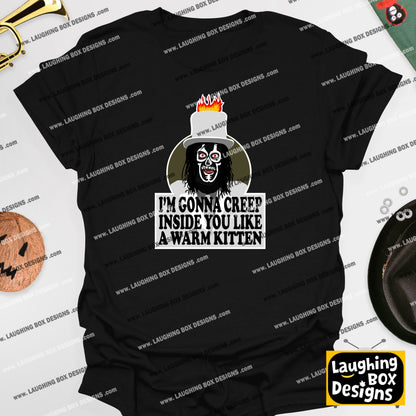 THE SPIRIT OF JAZZ , Gonna Creep Inside You Like a Warn Kitten, The Mighty Boosh T-Shirt