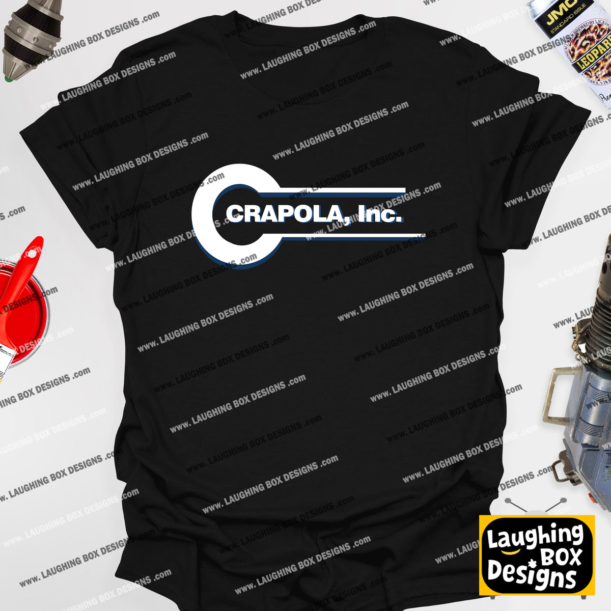 CRAPOLA INC Logo - Red Dwarf T-Shirt