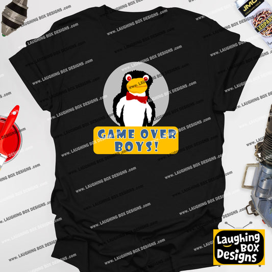 GAME OVER BOYS! Mr Flibble - Red Dwarf T-Shirt