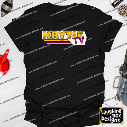 KRYTIE TV - Kryten Prison Televison - Red Dwarf T-Shirt